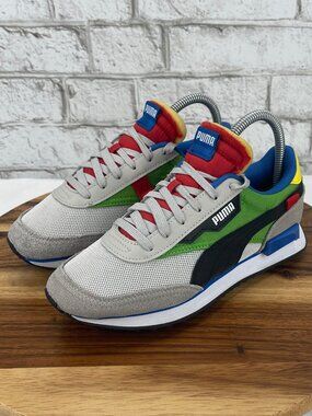 Puma Future Rider Splash Jr Kids Sz. 5.5 Multicolor Sneakers 381854-05